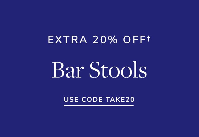 Extra 20% off Bar Stools