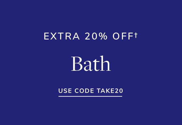 Extra 20% off Bath