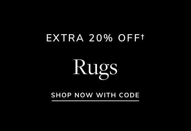 Extra 20% off Rugs