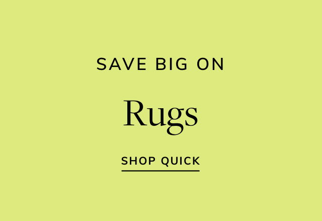 Big Savings on Rugs