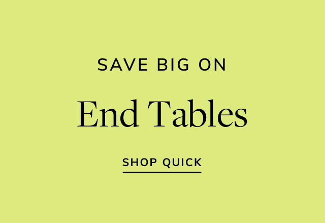 Big Savings on End Tables