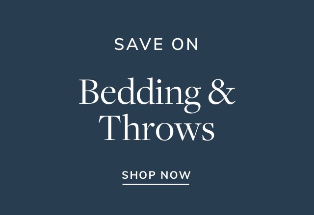 Extra 15% off Bedding & Throws