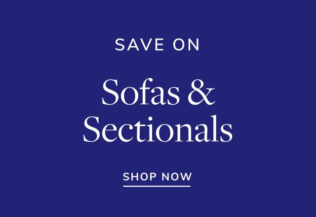 Save Big on Sofas & Sectionals