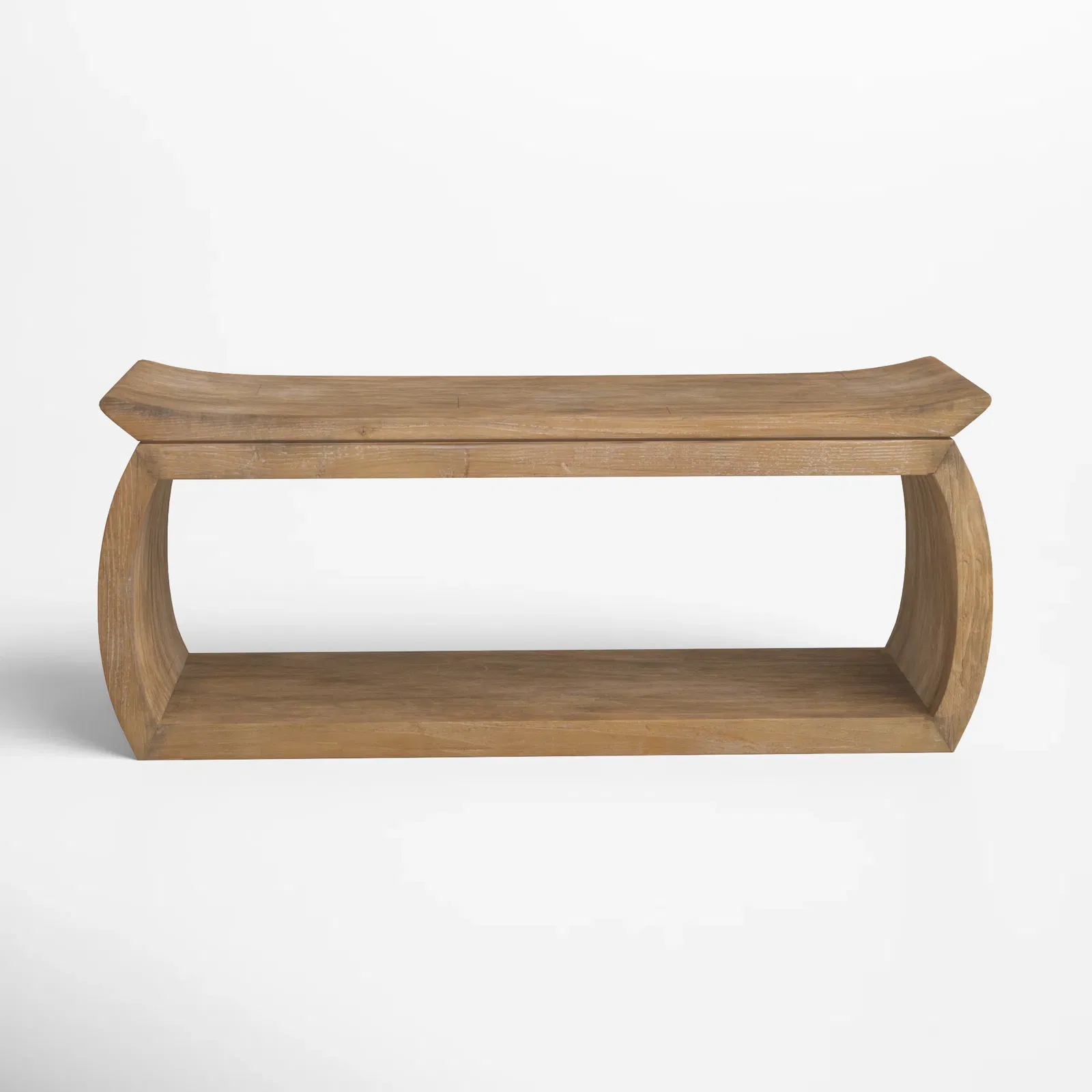 Lera Solid Wood Accent Stool