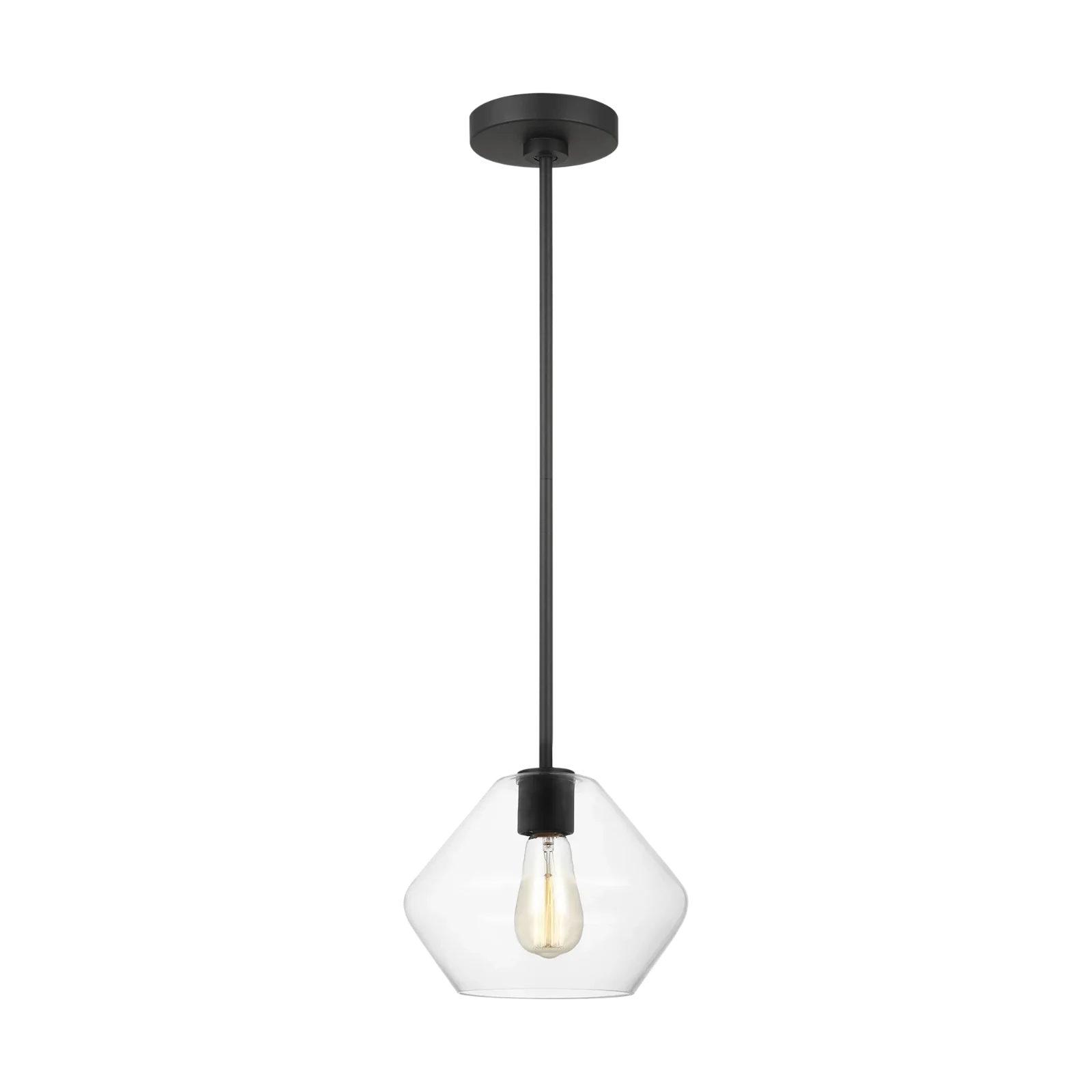 Rooks 1 - Light Single Geometric Pendant