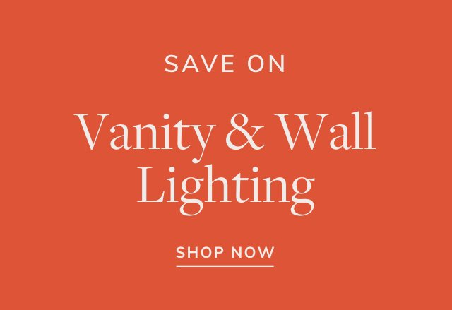 Save on Vanity & Wall Lighting