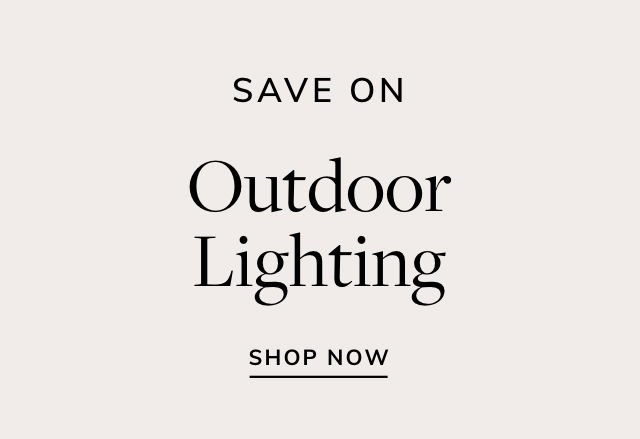 Save on Outdoor Lighting