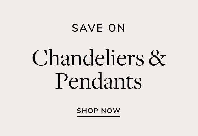 Save on Chandeliers & Pendants