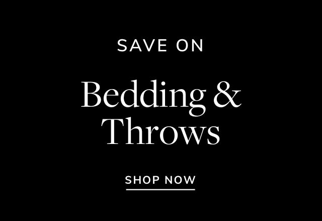 Save on Bedding & Throws