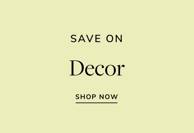 Save on Decor