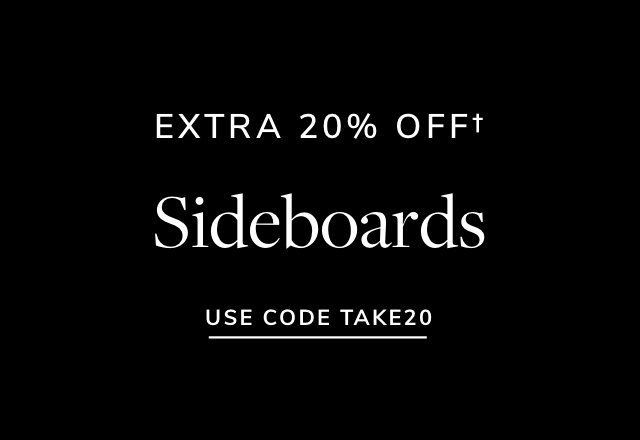 Extra 20% off Sideboards