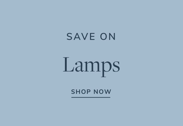 Extra 15% off Lamps