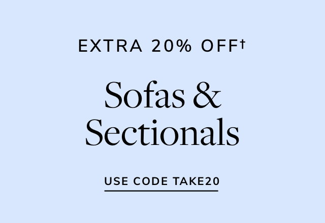 Extra 20% off Sofas & Sectionals