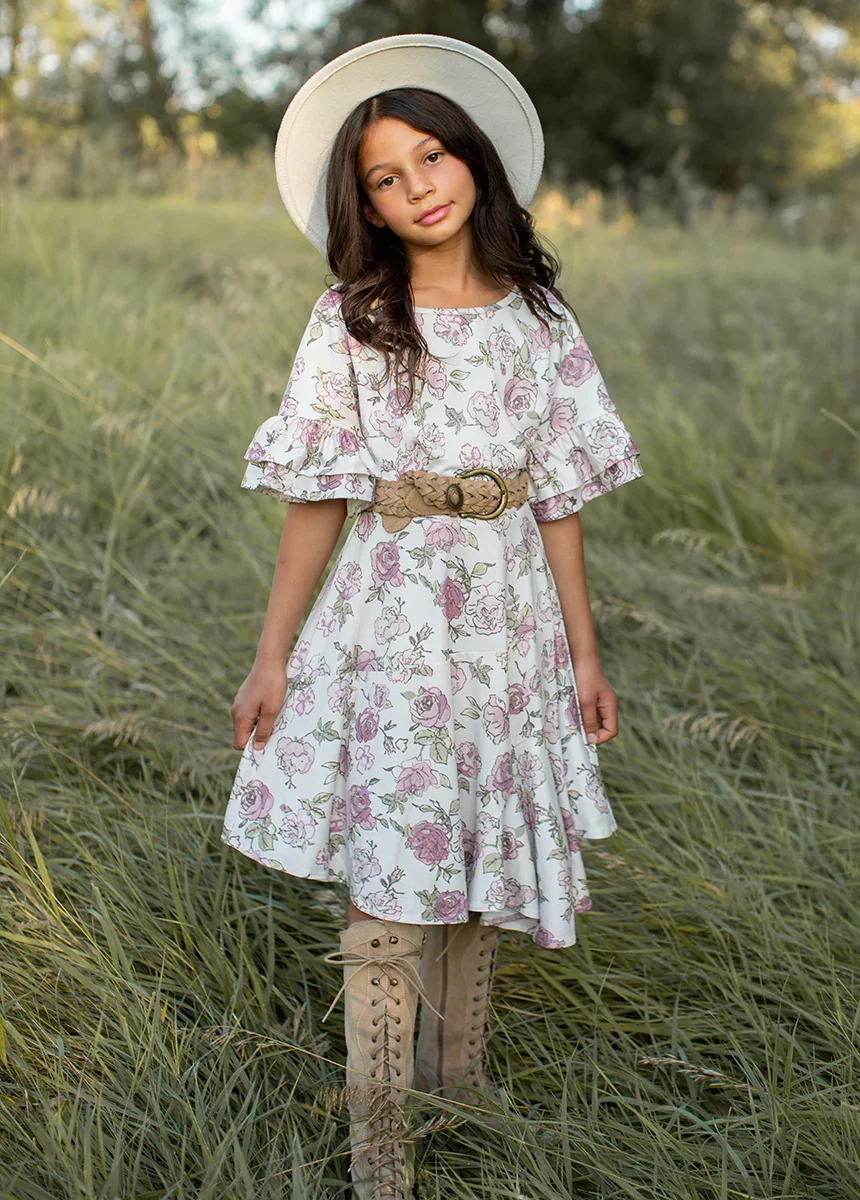 Image of Emilia Dress in Boho Rose