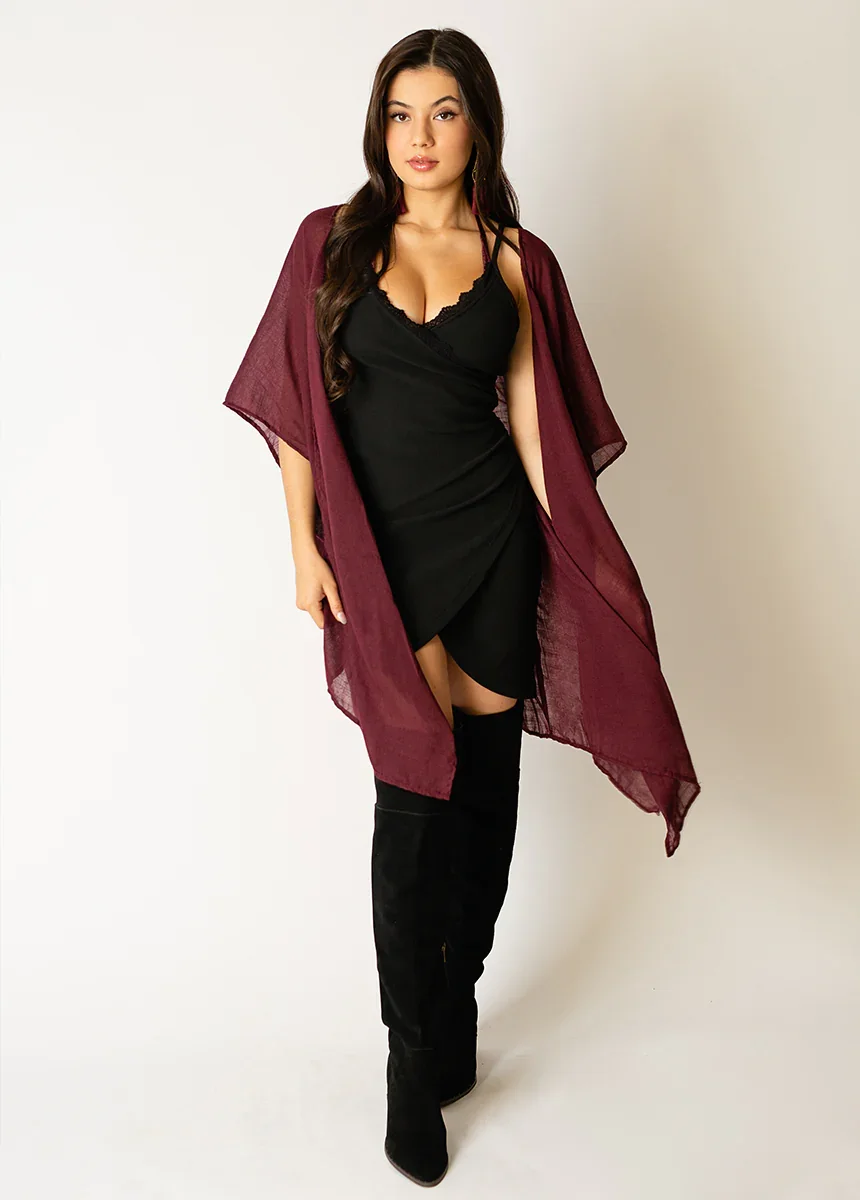 Image of Deidre Duster in Merlot