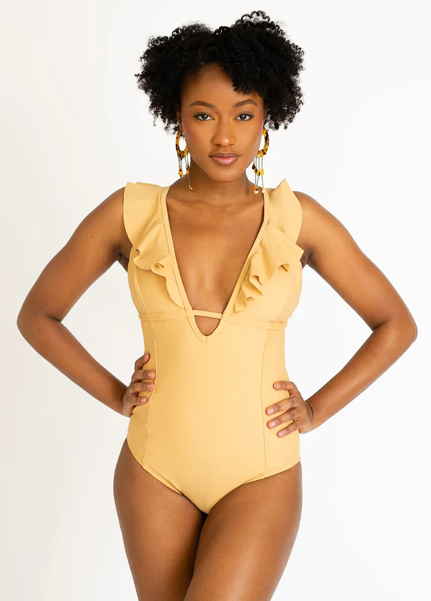 Image of Charlett Swimsuit in Honey