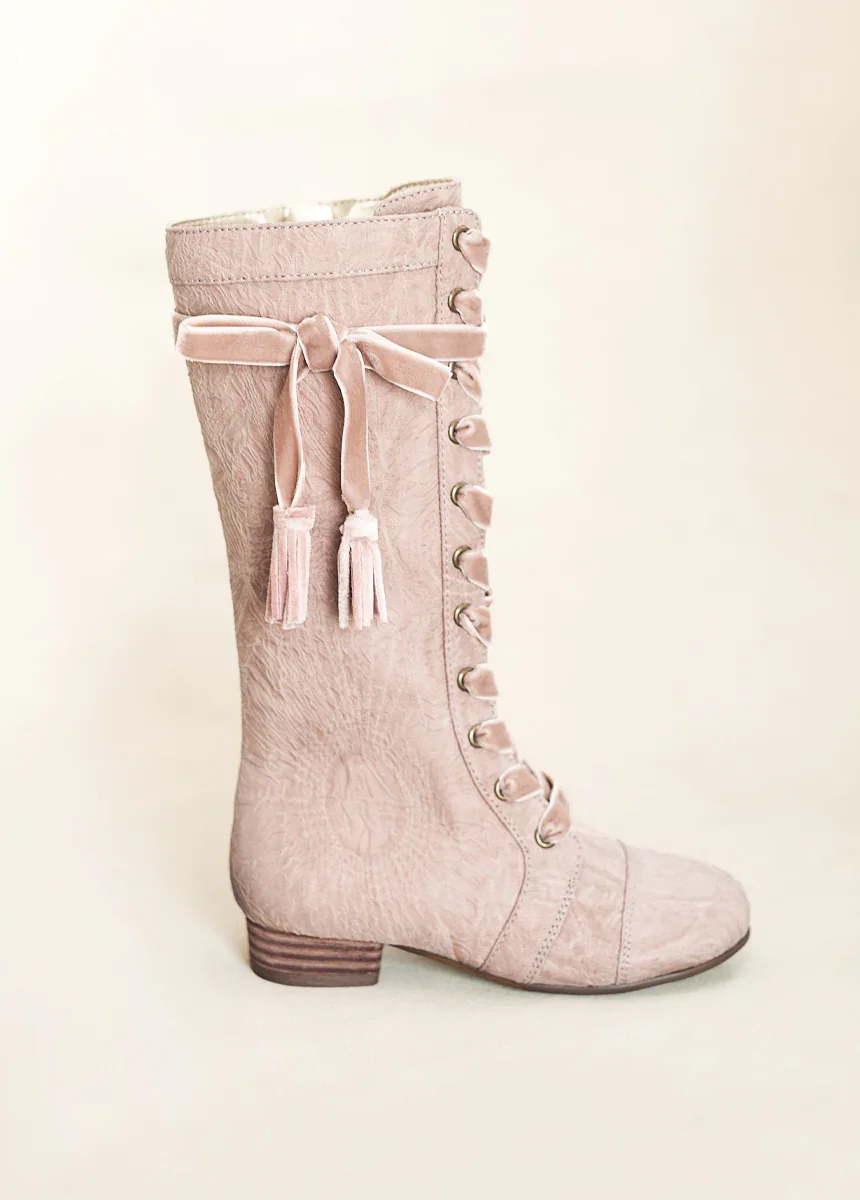 Image of Marija Tall Boot in Dusty Lilac