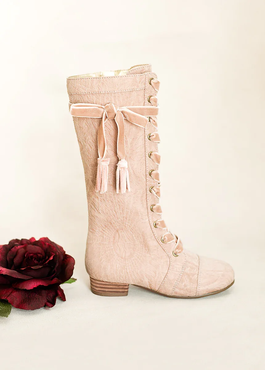 Image of Marija Tall Boot in Dusty Lilac