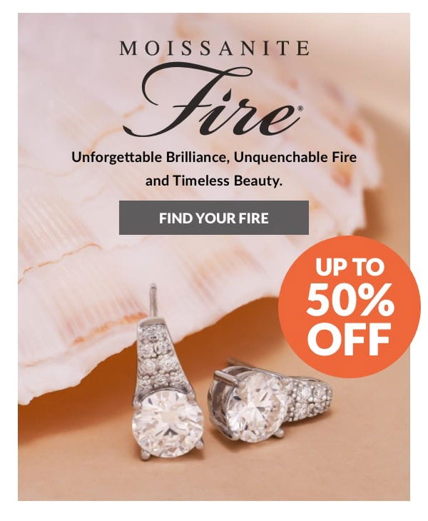 Shop Moissanite Fire up to 50% Off