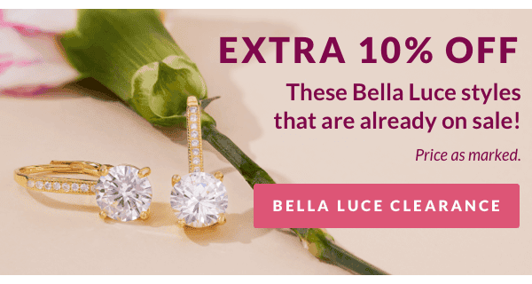 Extra 10% off clearance Bella Luce jewelry! Price as marked