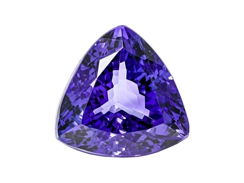 Tanzanite 11mm Trillion 5.25ct