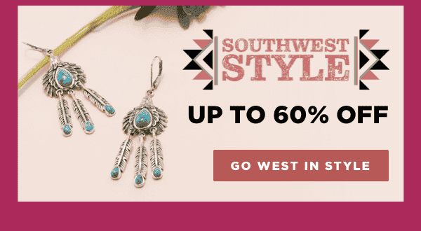 Southwest Style Up to 60% Off