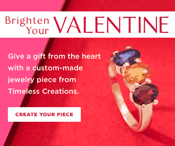 Create your own custom jewelry piece with Timeless Creations.