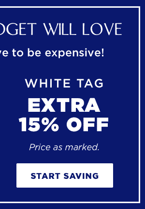 Shop White Tag Clearance