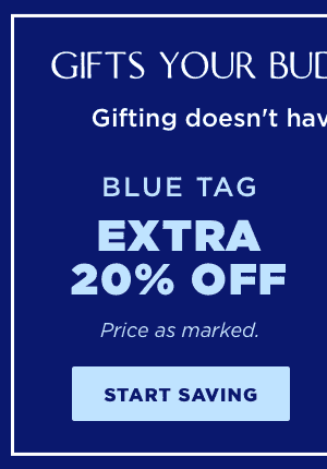 Shop Blue Tag Clearance