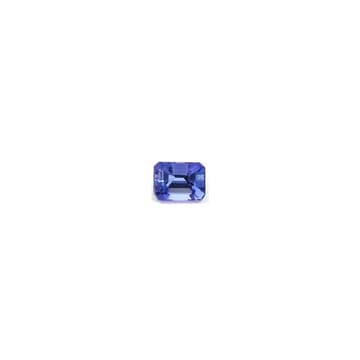 Tanzanite 6x4mm Emerald Cut 0.69ct