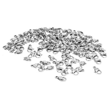 Stainless Steel 9mm Lobster Clasp Set of 100