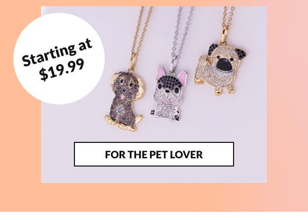 Shop for the pet lover