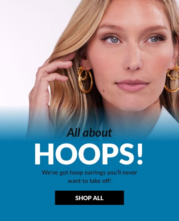 Shop all hoop earrings