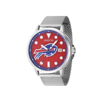 Invicta NFL 44mm Red Dial Buffalo Bills Quartz Watch