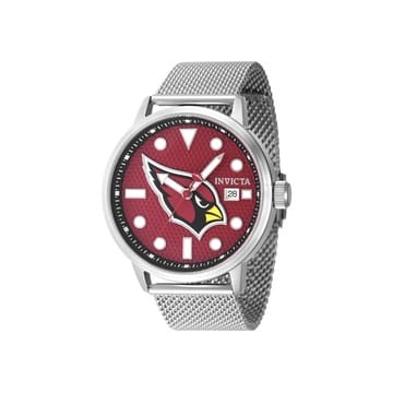 Invicta NFL 44mm Red Dial Arizona Cardinals Quartz Watch