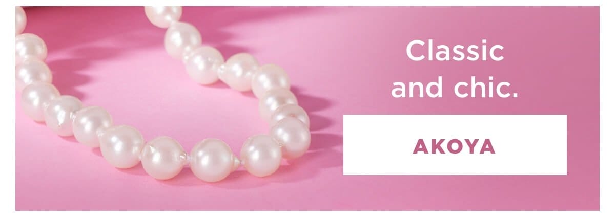 Shop Akoya pearl jewelry