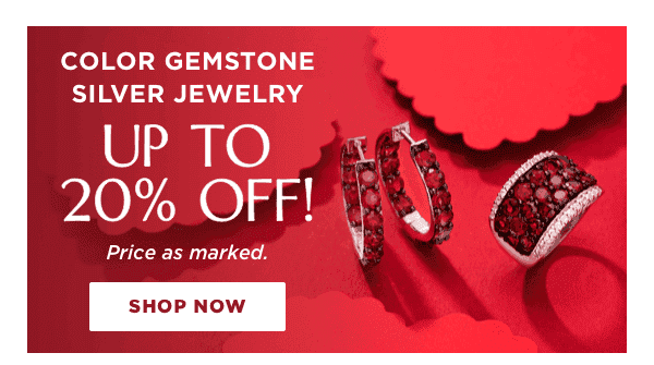 Shop color gemstone silver jewelry