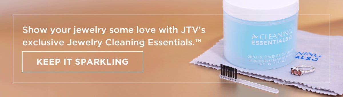 Show your jewelry some love with JTV’s exclusive Jewelry Cleaning Essentials