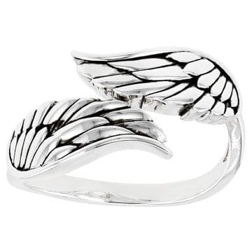 Rhodium Over Sterling Silver Ring