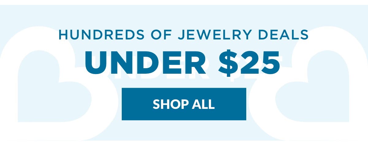  Hundreds of jewelry deals under \\$25