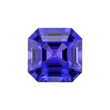 Tanzanite 8.6x8.6mm Emerald Cut 3.09ct