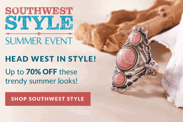 Shop Southwest Style jewelry up to 70% off