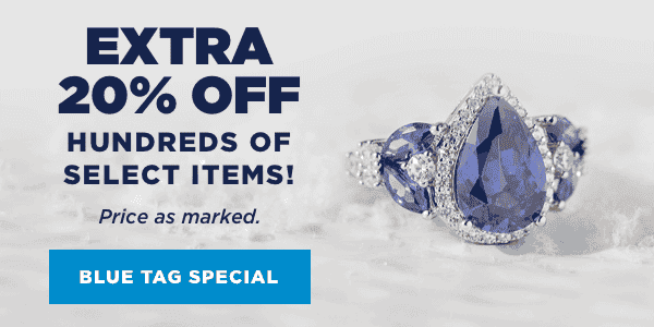 Extra 20% off blue tag clearance. Price as marked