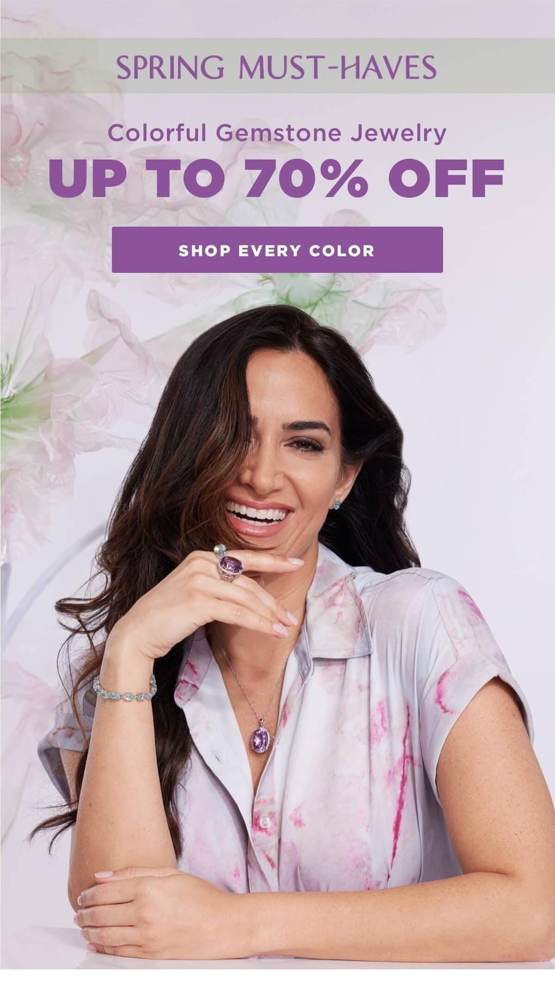 Shop Gemstone Jewelry Up to 70% Off