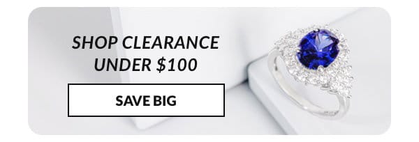 Shop Clearance under \\$100