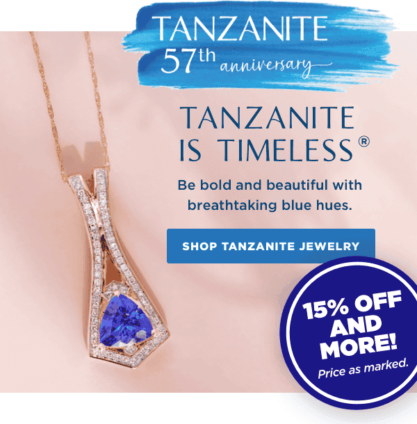 Shop Tanzanite Jewelry 