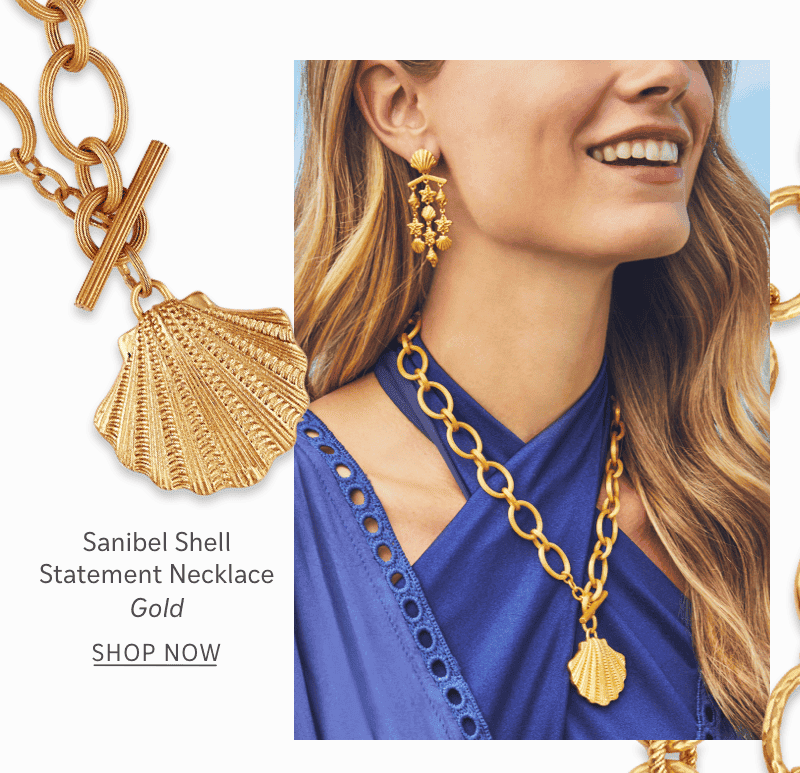 Sanibel Shell Statement Necklace- Shop Now