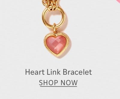 Heart Link Bracelet - Shop Now