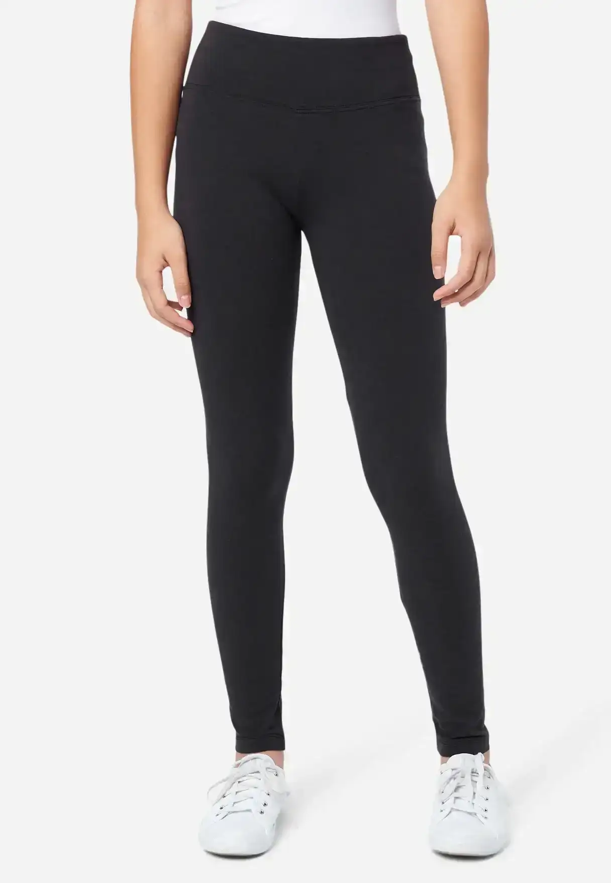 Image of Casual High-Rise Full-Length Leggings