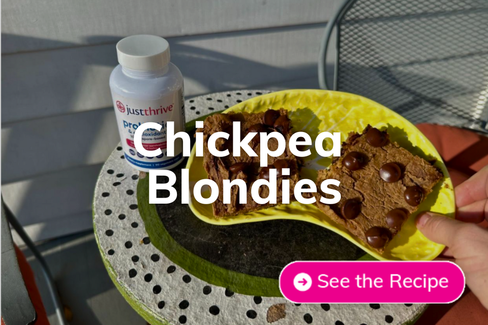chickpea blondies recipe